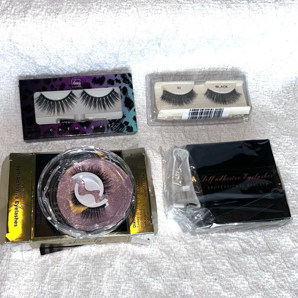 Bundle of 5 pairs of false eyelashes NEW